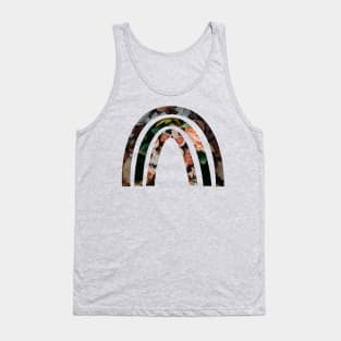 chic floral special rainbow Tank Top